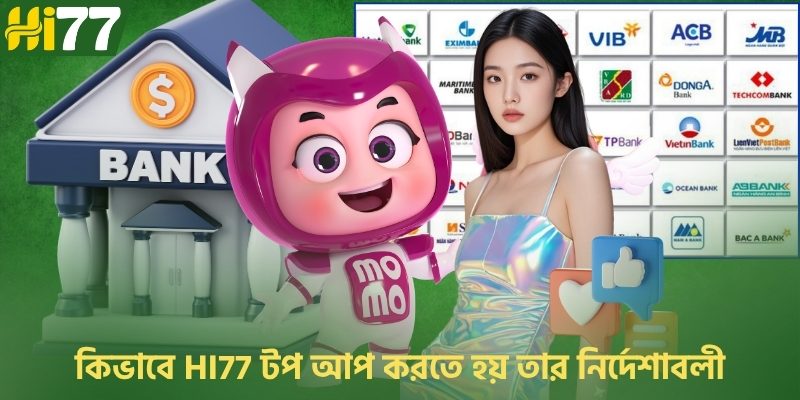 কিভাবে Hi77 টপ আপ করতে হয় তার নির্দেশাবলী