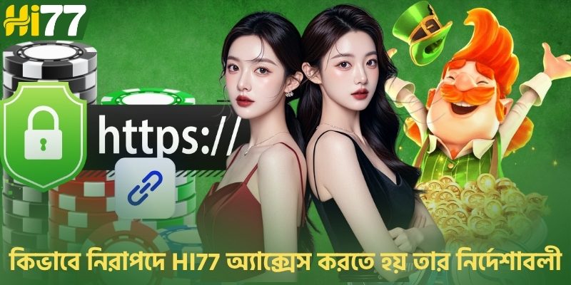 কিভাবে নিরাপদে Hi77 অ্যাক্সেস করতে হয় তার নির্দেশাবলী